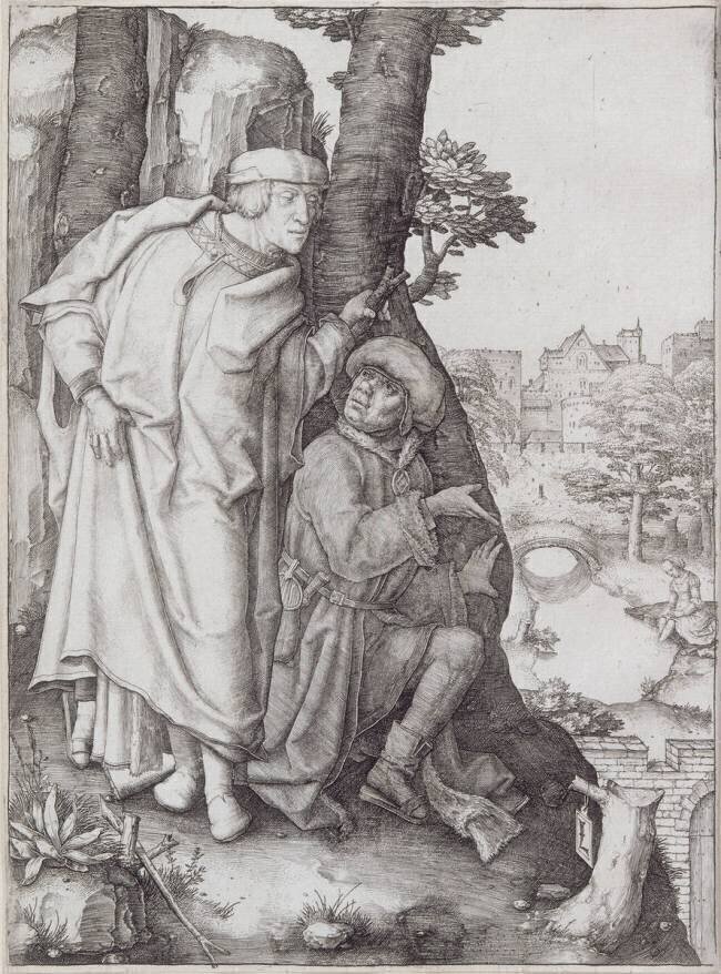 Suzanne et les vieillards Lucas van Leyden