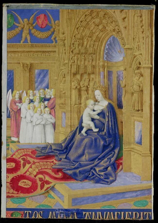 Vierge à l'Enfant Jean Fouquet