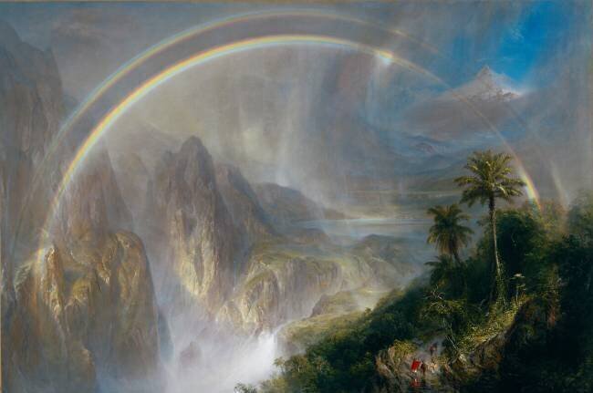  Rainy Season in the Tropics Frederic Edwin Church