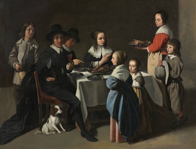 A Family Meal Frères Le Nain
