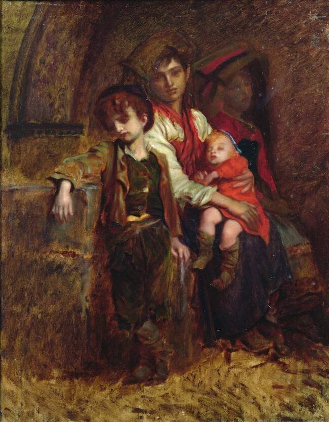 A Family of Peasants Ernest Hébert