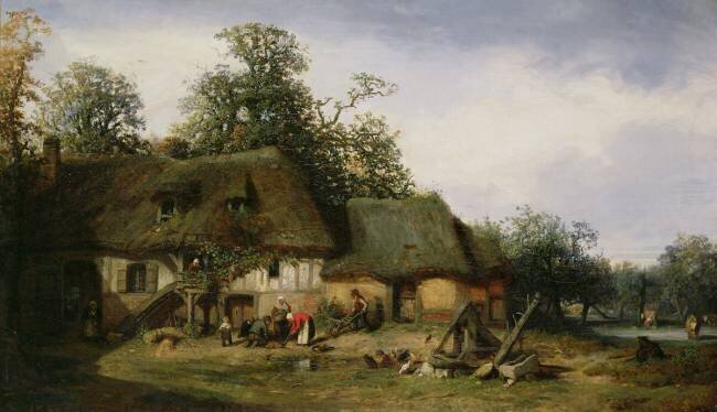 A Farm in Normandy Louis Cabat