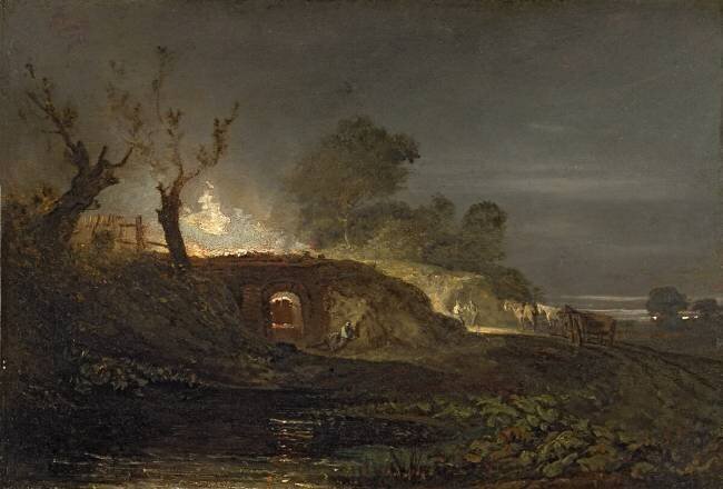 A Lime Kiln at Coalbrookdale Joseph Mallord William Turner