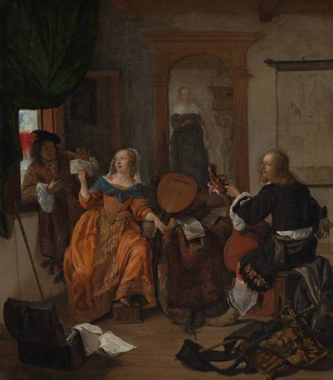 A Musical Party Gabriel Metsu