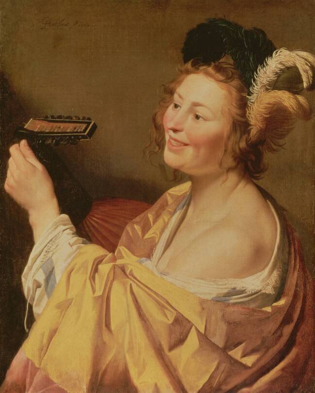 A Musician Gerrit van Honthorst