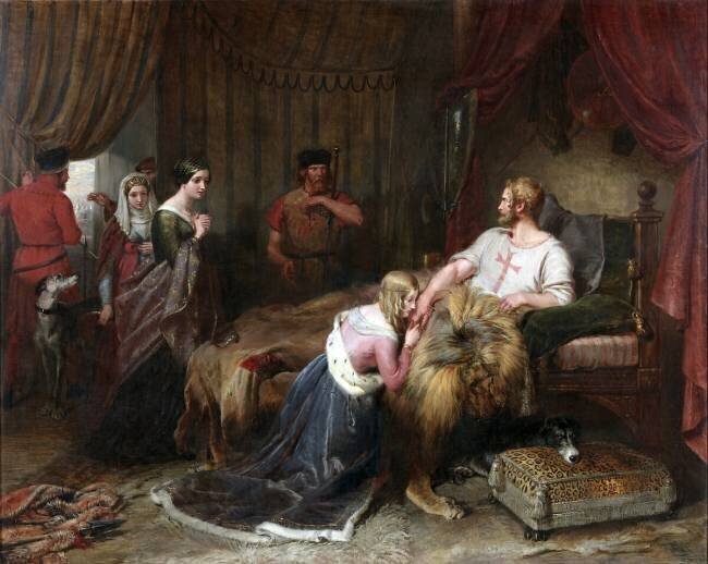 A Scene from Walter Scott's 'The Talisman' Charles Landseer
