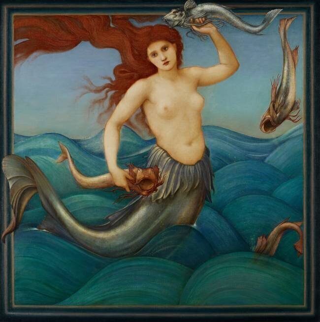 A Sea-Nymph Edward Burne-Jones