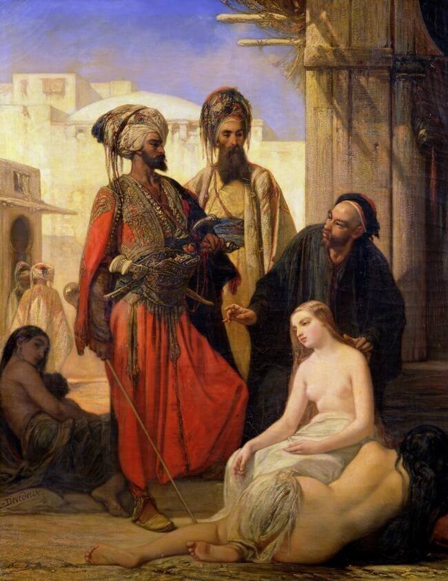 A Slave Market in Asia Minor Louis Devedeux