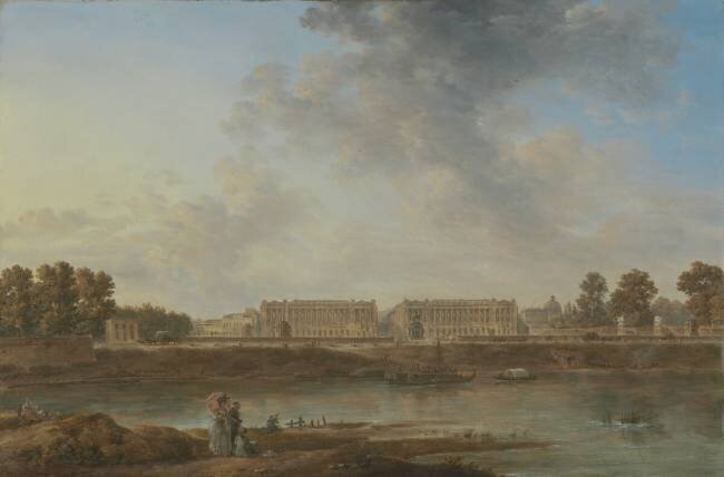 A View of Place Louis XV Alexandre Jean Noël