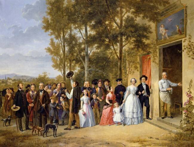 A Wedding at the Coeur Volant French School