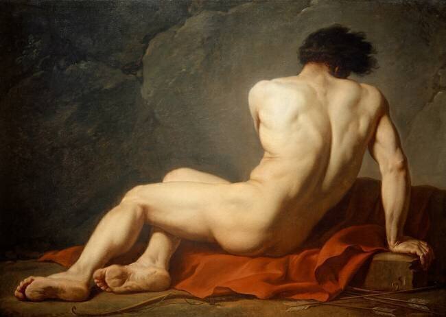Académie d'homme dite Patrocle Jacques-Louis David