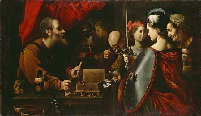 Achilles among the Daughters of Lycomedes Pietro Paolini