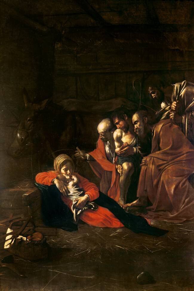 Adoration of the Shepherds Caravaggio