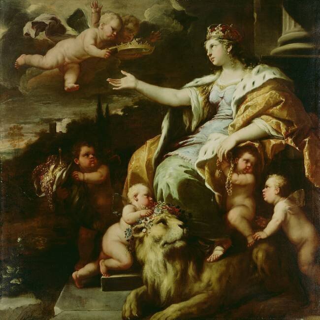Allegory of Magnanimity Luca Giordano