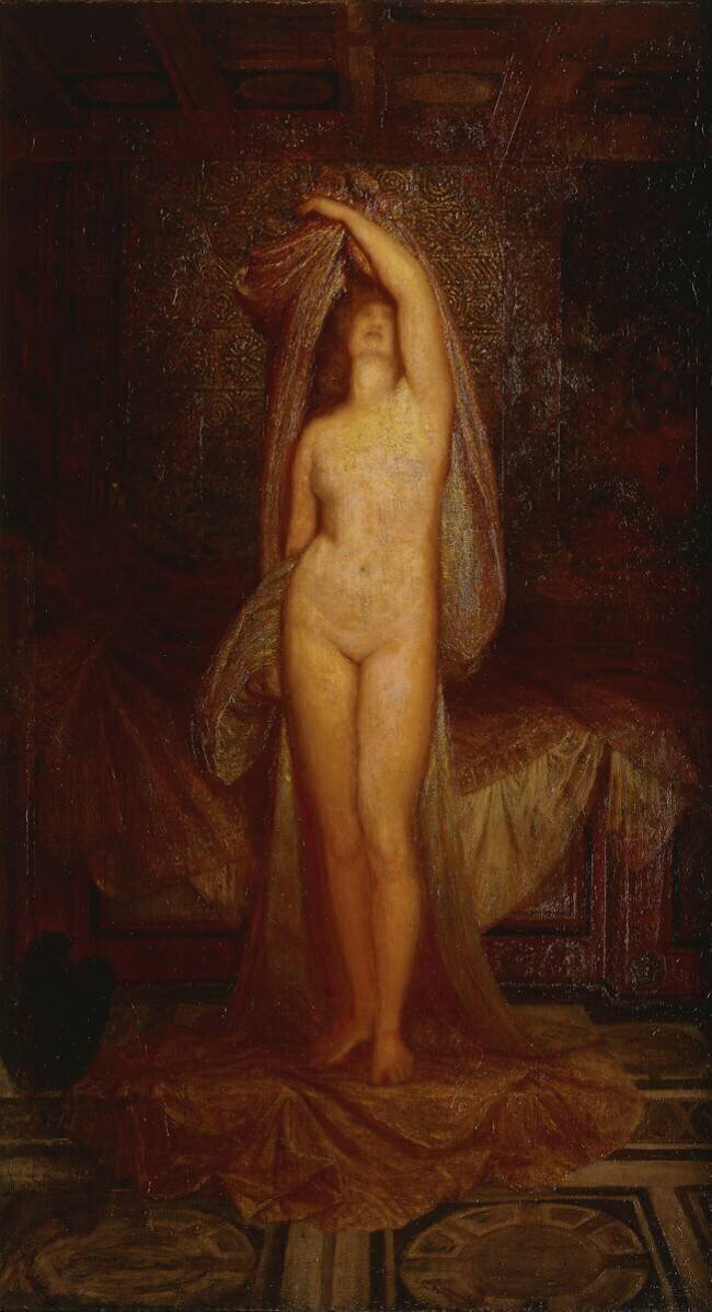 An Allegorical Female Figure William Blake Richmond