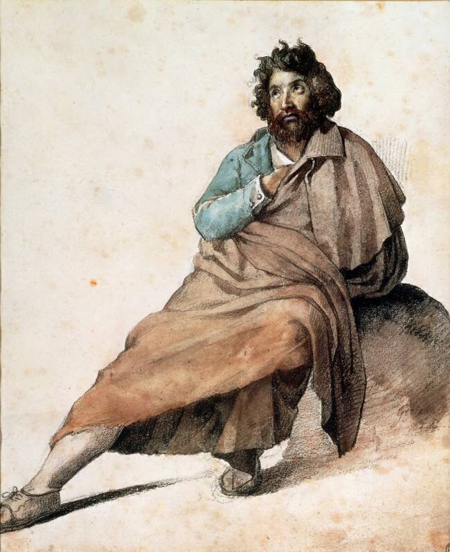 An Italian montagnard Théodore Géricault