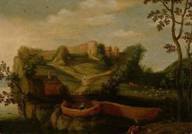 Anthropomorphic landscape Joos de Momper the Younger