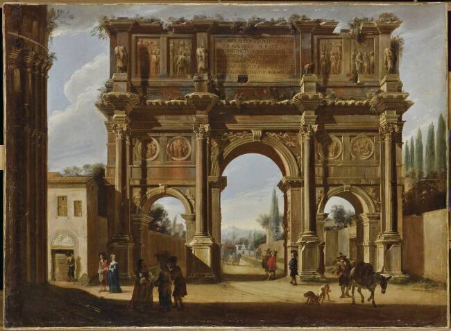 Arc de Constantin Niccolo Viviano Codazzi