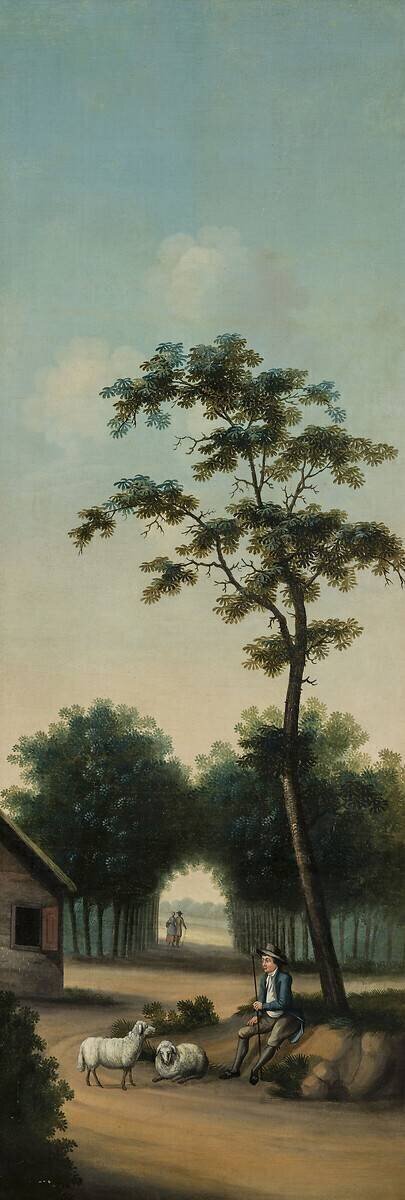 Arcadian local landscape  anonymous