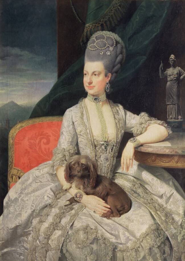Archduchess Maria Christine Habsburg-Lothringen Johan Zoffany