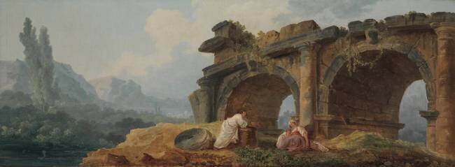 Arches in Ruins Hubert Robert