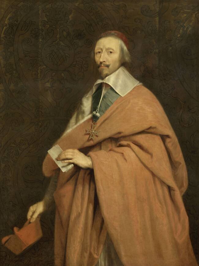 Armand-Jean du Plessis, cardinal de Richelieu (1585-1642) Philippe de Champaigne