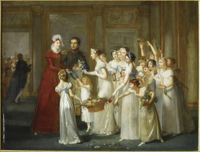 Arrivée de l'impératrice Marie-Louise à Compiègne le 28 mars 1810 Pauline Auzou