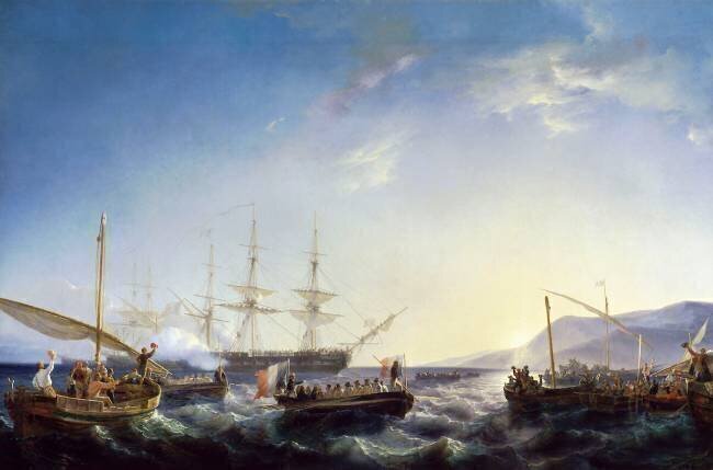 Arrivée en France du général Bonaparte à son retour de la campagne d'Egypte, le 9 octobre 1799 Louis Johan Hendrick Meyer