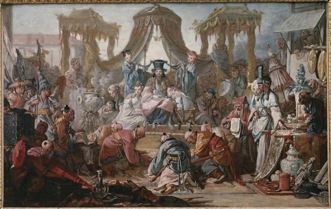 Audience de l'empereur de Chine François Boucher