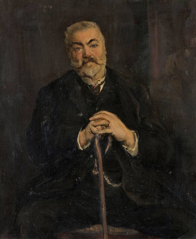 Auguste Guerbois (1824-1891) propriétaire du café Guerbois Henri Michel-Lévy