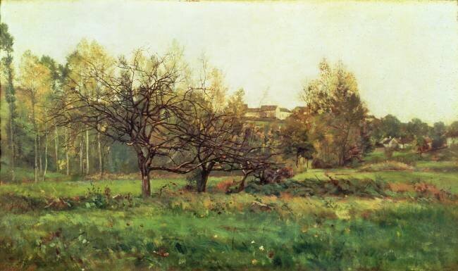 Autumn Landscape Charles-François Daubigny