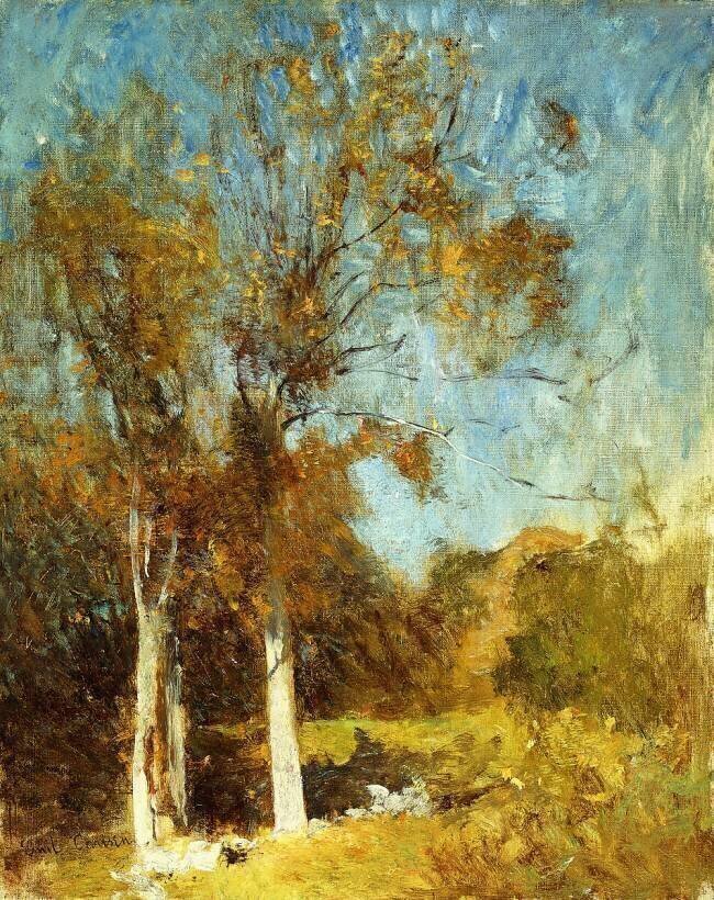 Autumn Trees Emil Carlsen