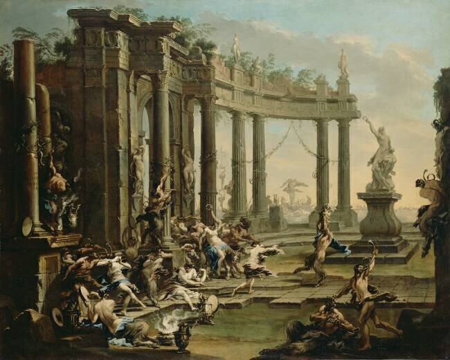 Bacchanale Alessandro Magnasco