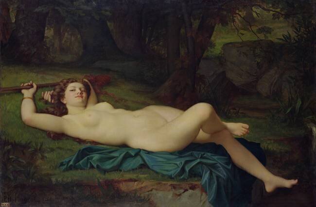 Bacchante Pierre-Honoré Hugrel