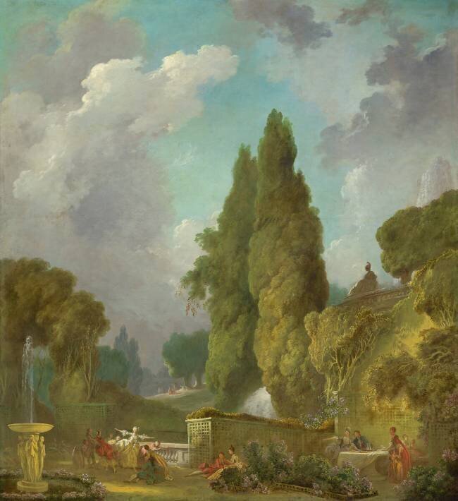 Blind Man's Buff Jean-Honoré Fragonard