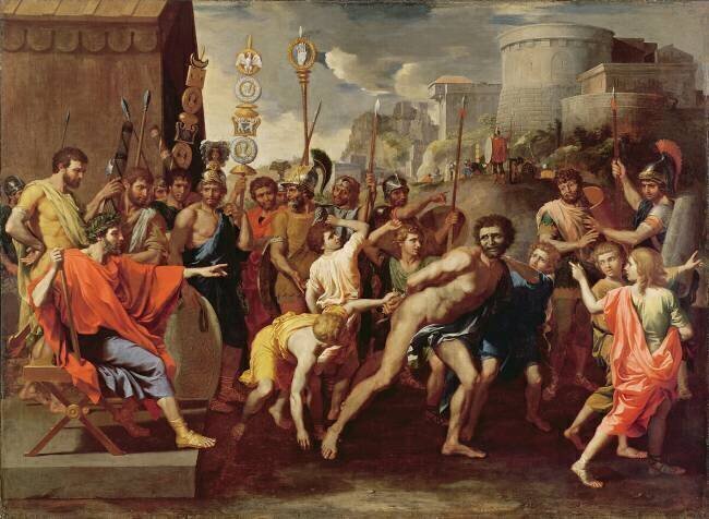 Camillus and the Schoolmaster of Falerii Nicolas Poussin