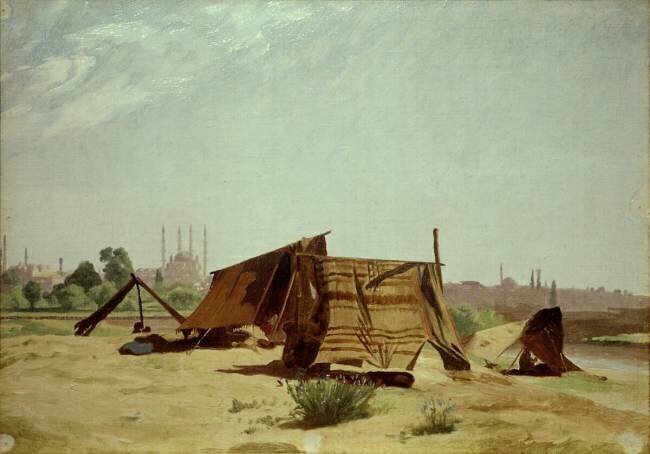 Campement dans les environs de Constantinople Jean-Léon Gérôme