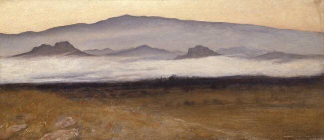 Carrara Mountains William Blake Richmond