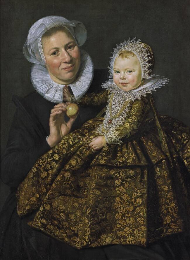 Catharina Hooft with her Nurse Frans Hals