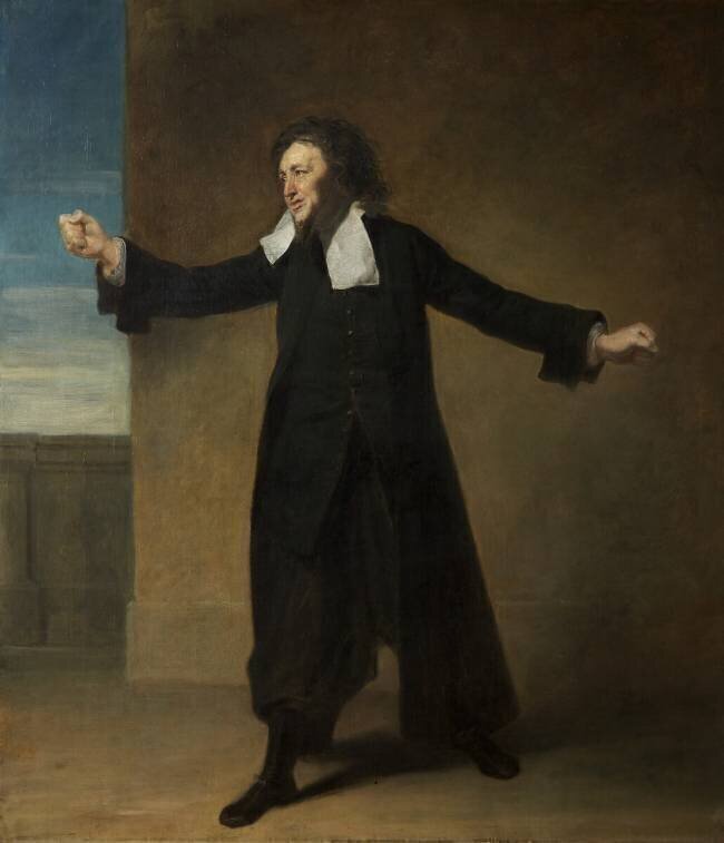 Charles Macklin as Shylock in Shakespeare's 'The Merchant of Venice' Johan Zoffany