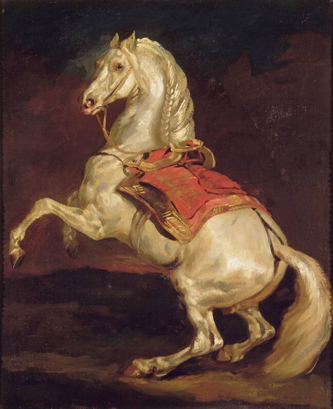 Cheval cabré dit Tamerlan Théodore Géricault