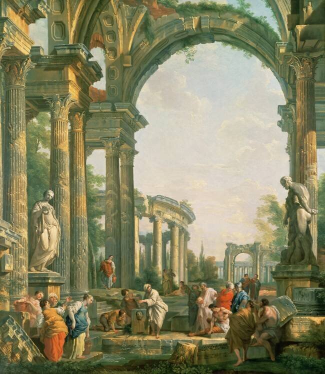 Classical ruins Giovanni Paolo Pannini