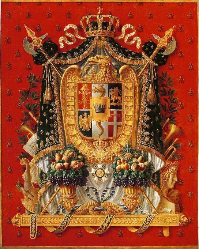 Coat of Arms of Italy Louis Saint-Ange-Desmaisons