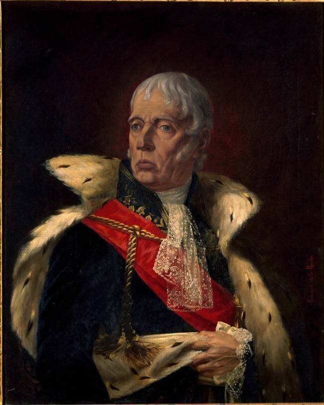 Comte François-Marie d'Aboville (en costume de pair de France) Ferdinand de Laroche