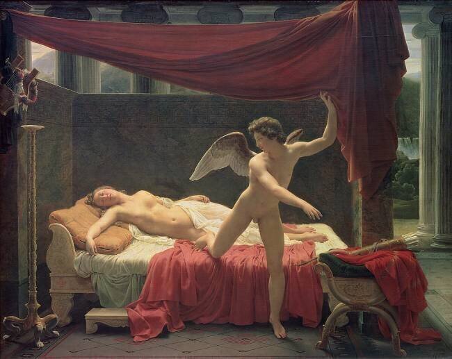 Cupid and Psyche François Edouard Picot