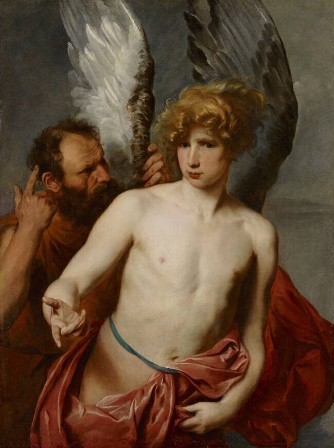Daedalus and Icarus Antoon van Dyck