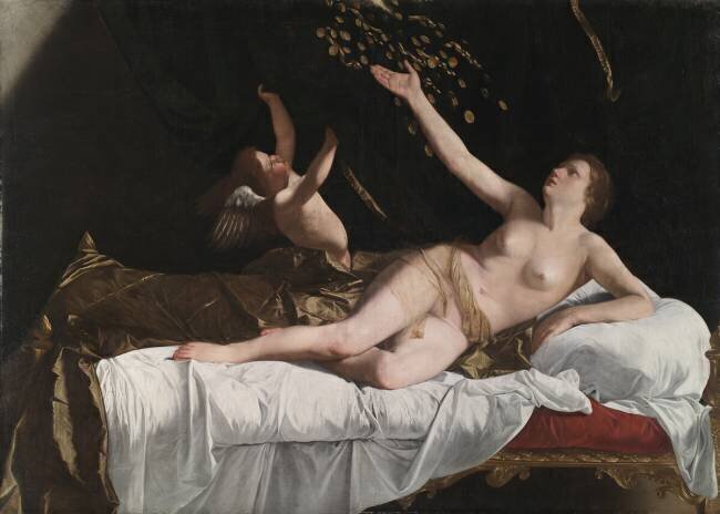 Danae Orazio Gentileschi