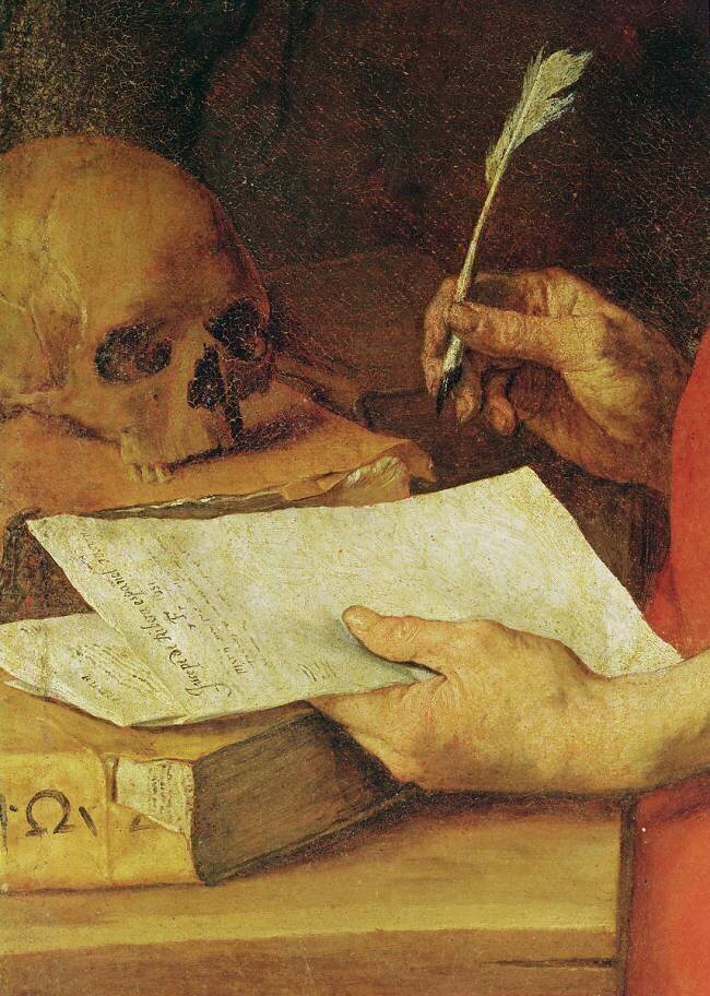 Detail of Saint Jerome Jusepe de Ribera