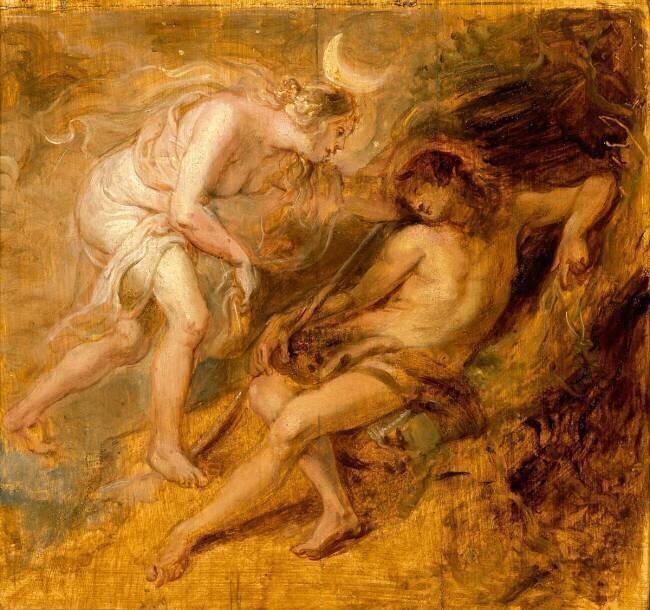 Diane et Endymion Peter Paul Rubens