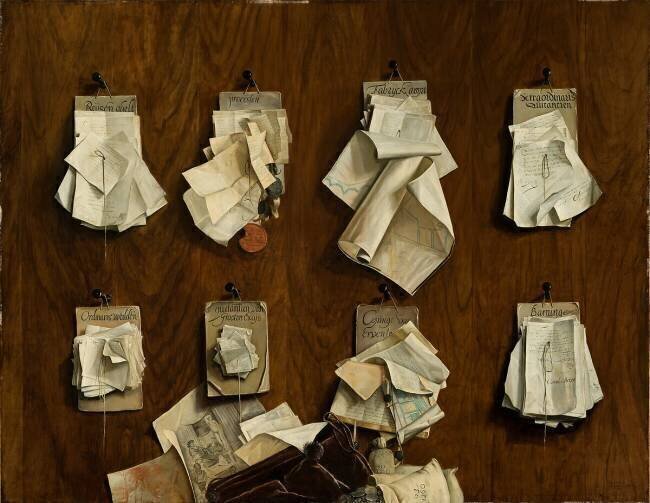 Documents relating to the Treasury of the city of Amsterdam Cornelis Brizé